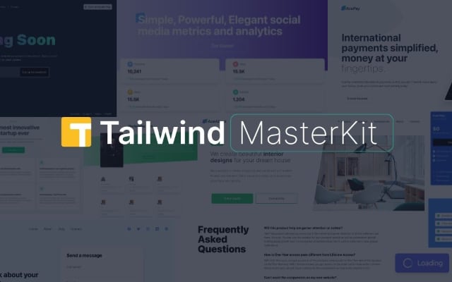Tailwind MasterKit [$]