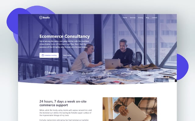 Consulting (Landing Page)